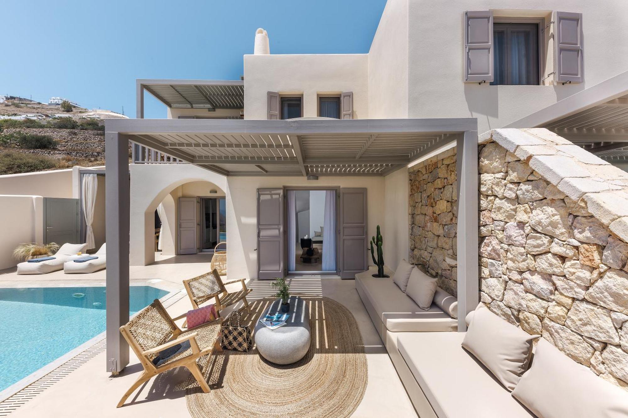 Eolia Luxury Villas Pýrgos Exterior foto
