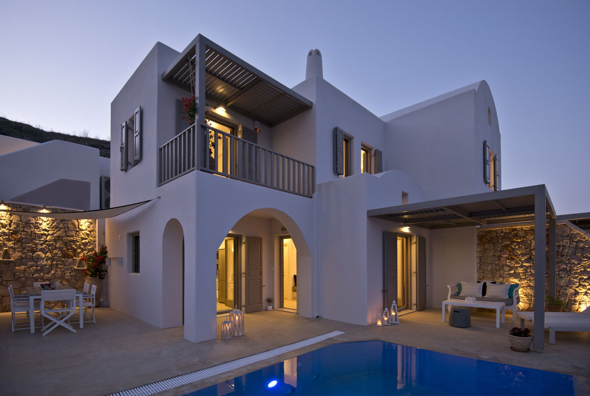 Eolia Luxury Villas Pýrgos Exterior foto